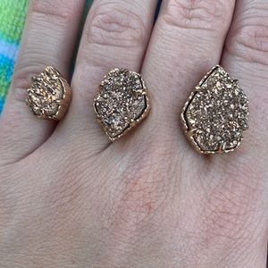 Kendra Scott - rose gold Naomi ring